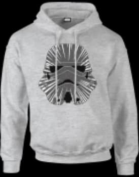 Star Wars Hyperspeed Stormtrooper Pullover Hoodie - Grey - L