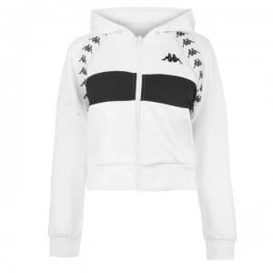 Kappa Banda Bail Jacket - White/Black