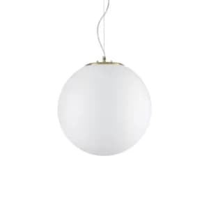 Grape Indoor Globe Ceiling Pendant Lamp 1 Light White, E27