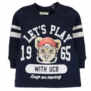 Benetton Lets Play T Shirt - Navy 13C