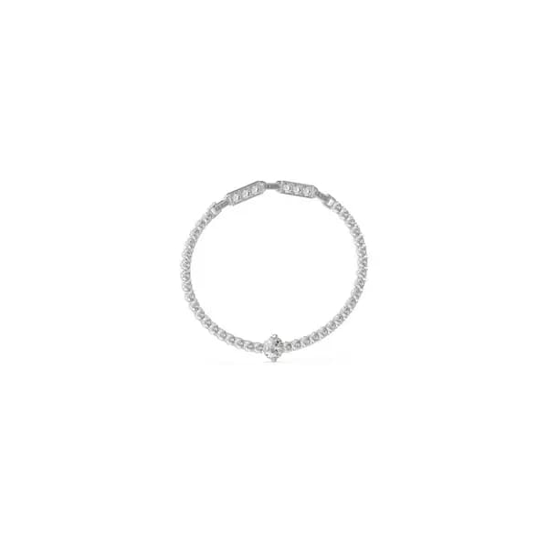 Guess Jewellery Ladies Round Solitaire Tennis Bracelet UBB04220RH