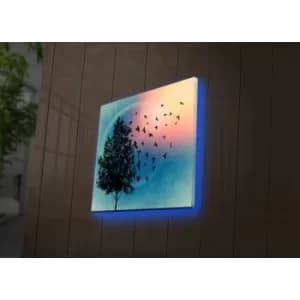4040DACT-54 Multicolor Decorative LED Lighted Canvas Painting