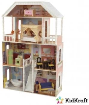 Savannah Doll House with 14 Pieces of Furniture