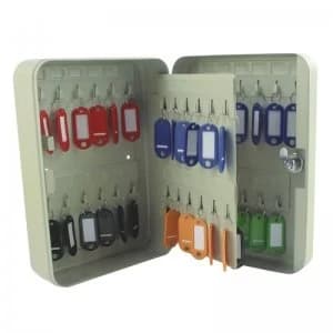 Q Connect KF04027 48 Key Cabinet - Pearl Grey