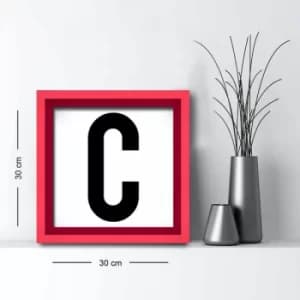 3030AHS-076k Multicolor Decorative Framed MDF Painting