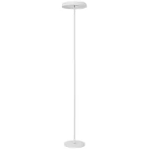 Netlighting Merano Francisco Floor Lamp Dimmable Sandy White Aluminium LED 18W 1