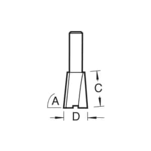 32/12X1/2TC STAIR TRENCHING CUTTER - Trend