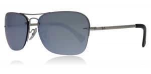 Ray-Ban RB3541 Sunglasses Silver / Black 003/30 61mm