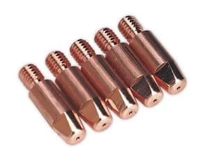 Genuine SEALEY MIG917 Contact Tip 0.8mm TB25/36 Pack of 5