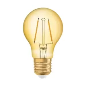Osram 1.5W Vintage Gold LED GLS Bulb ES/E27 Very Warm White - 293182