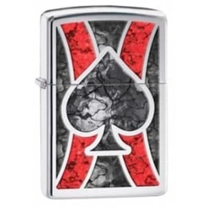 Zippo Ace High Polished Chrome Fusion Lighter