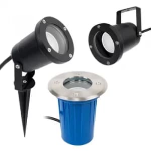Berwick IP65 3-in-1 Outdoor Light in Black