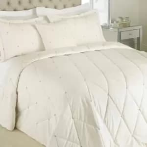 New Diamante Bedspread Cream