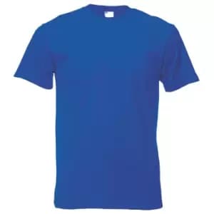 Mens Short Sleeve Casual T-Shirt (Medium) (Cobalt)
