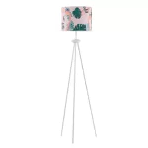 Flamingo Tripod Floor Lamp, Pink