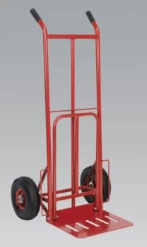 Sealey CST990 Sack Truck Pneumatic Tyres & Foldable Toe 250kg Capacity