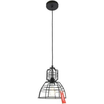 Sienna Lighting - Sienna Mini Markiii Wire Frame Pendant Ceiling Light Black Matt