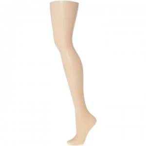 Charnos Simply bare 7 denier no toes tights - Tan