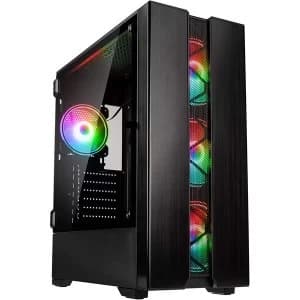 Kolink Phalanx V2 Midi Tower ARGB Gaming Case - Black