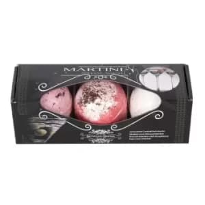 Set of Three Martini Bath Bombs