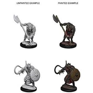 Pathfinder Deep Cuts Unpainted Miniatures (W3) Gnolls