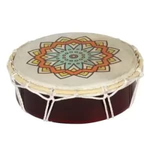 Small Shamanic Drum with Pattern
