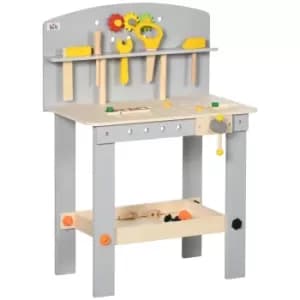 Homcom Kids Wooden Workbench (31 Pieces)