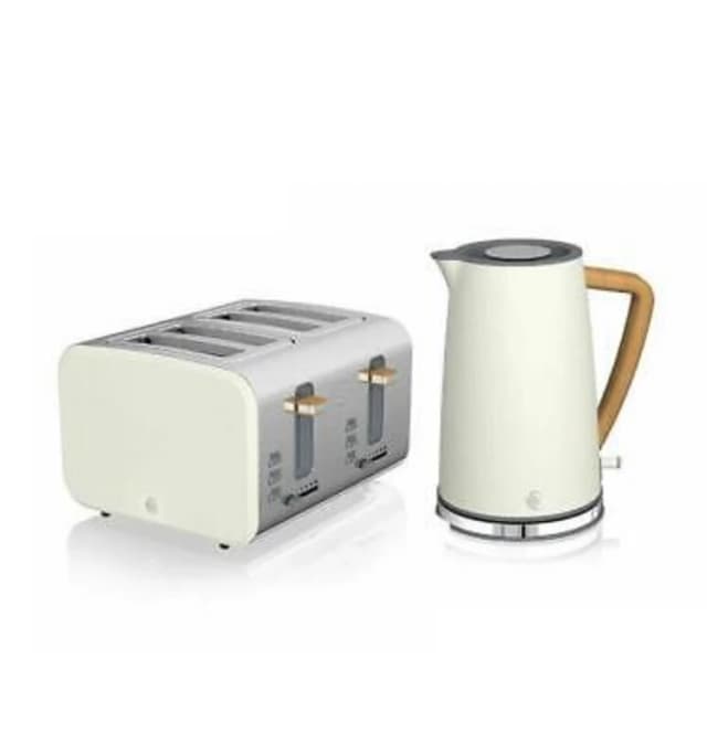 Swan EEJB153 1.7L Kettle & 4 Slice Toaster