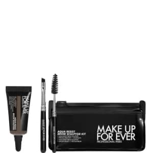 MAKE UP FOR EVER Aqua Resist Brow Sculptor Kit 7g (Various Shades) - 30 - Soft Brown