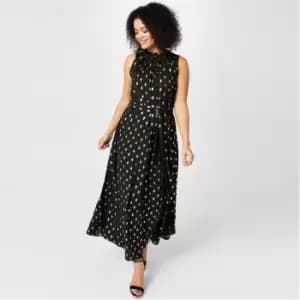 Biba Biba Belted Maxi Dress - Black