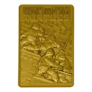 Fanattik Teenage Mutant Ninja Turtles 24k gold plated ingot