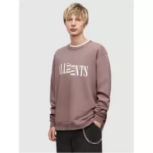 AllSaints AllSaints Nico Crew Sweater Mens - Purple