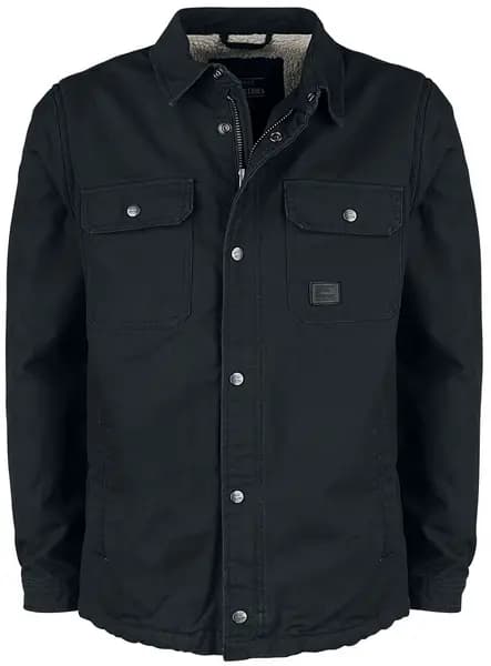 Vintage Industries Dean Sherpa Between-seasons Jacket Black S Men