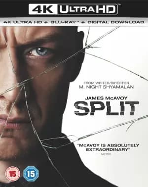 Split - 2016 4K Ultra HD Bluray Movie
