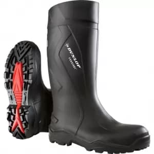 Dunlop Protective Footwear Purofort+ Full Safety Black Knee High Boot Size 10