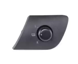 TOPRAN Switch, mirror adjustment 114 286 SKODA,Fabia I Combi (6Y5),FABIA (6Y2),FABIA Stufenheck (6Y3),Fabia I Praktik (6Y5)