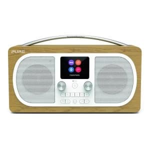 H6 DABFM Radio with Bluetooth and Full Colour Screen in Oak