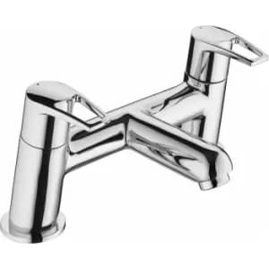 Smile Bath Filler Tap Pillar Mounted - Chrome - Bristan