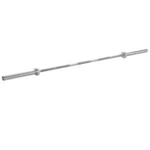 HOMCOM Barbell Bar With Knurled Handles Bench Press Squat Exercise Home Gym Bar