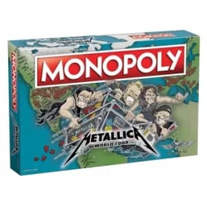 Metallica World Tour Monopoly Board Game