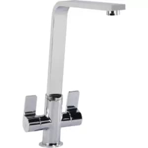 CDA Contemporary Slant Monobloc Tap Chrome