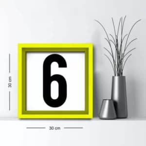 3030AHS-0109s Multicolor Decorative Framed MDF Painting