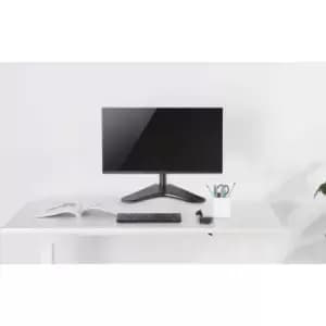 VonHaus Single Monitor Mount and Stand, black