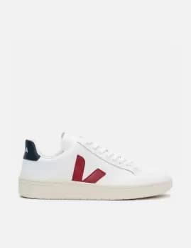 Veja V-12 B-Mesh Trainers - Extra White/Marsala/Nautico