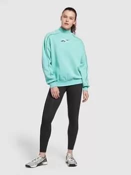 Reebok Meet You There Tracksuit, Teal Size M Women