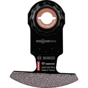 Bosch Expert MATI 68 RD4 Abrasive and Grout Starlock Max Oscillating Multi Tool Segment Saw Blade 68mm Pack of 10