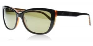 Serengeti Sophia Sunglasses Shiny Black / Tortoise 7890 Polariserade 55mm