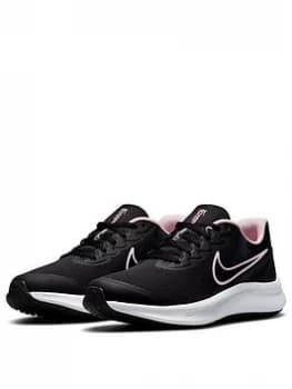 Nike Star Runner 3 Junior Trainer - Black, Size 3