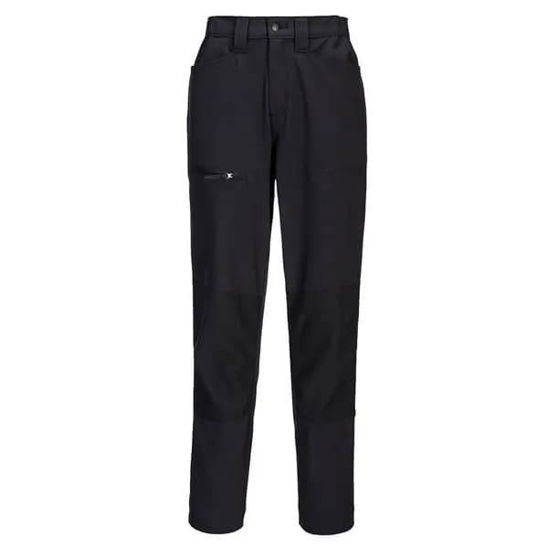 Portwest WX2 Eco Womens Stretch Work Trousers CD887BKR36 Colour: Black