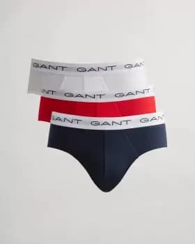 GANT Men 3 Pack Briefs (M) Multicolor